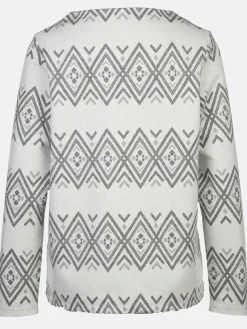 Damen Flauschshirt im Norweger Design