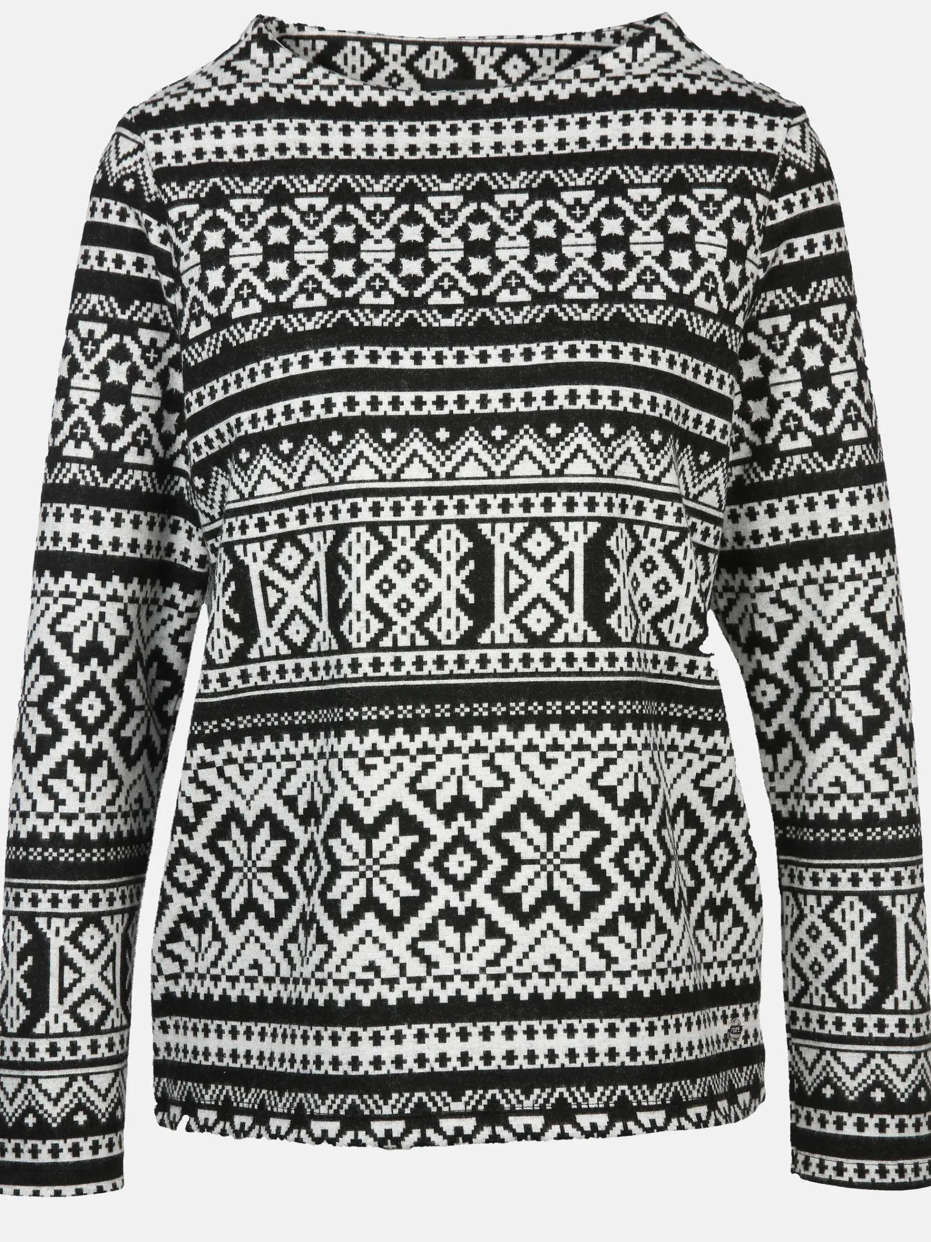 Damen Flauschshirt im Norweger Design