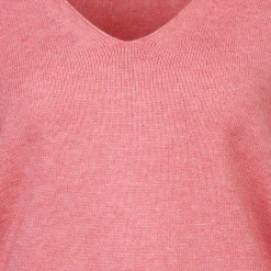 Damen Flauschshirt in melierter Optik