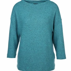 Damen Flauschshirt meliert