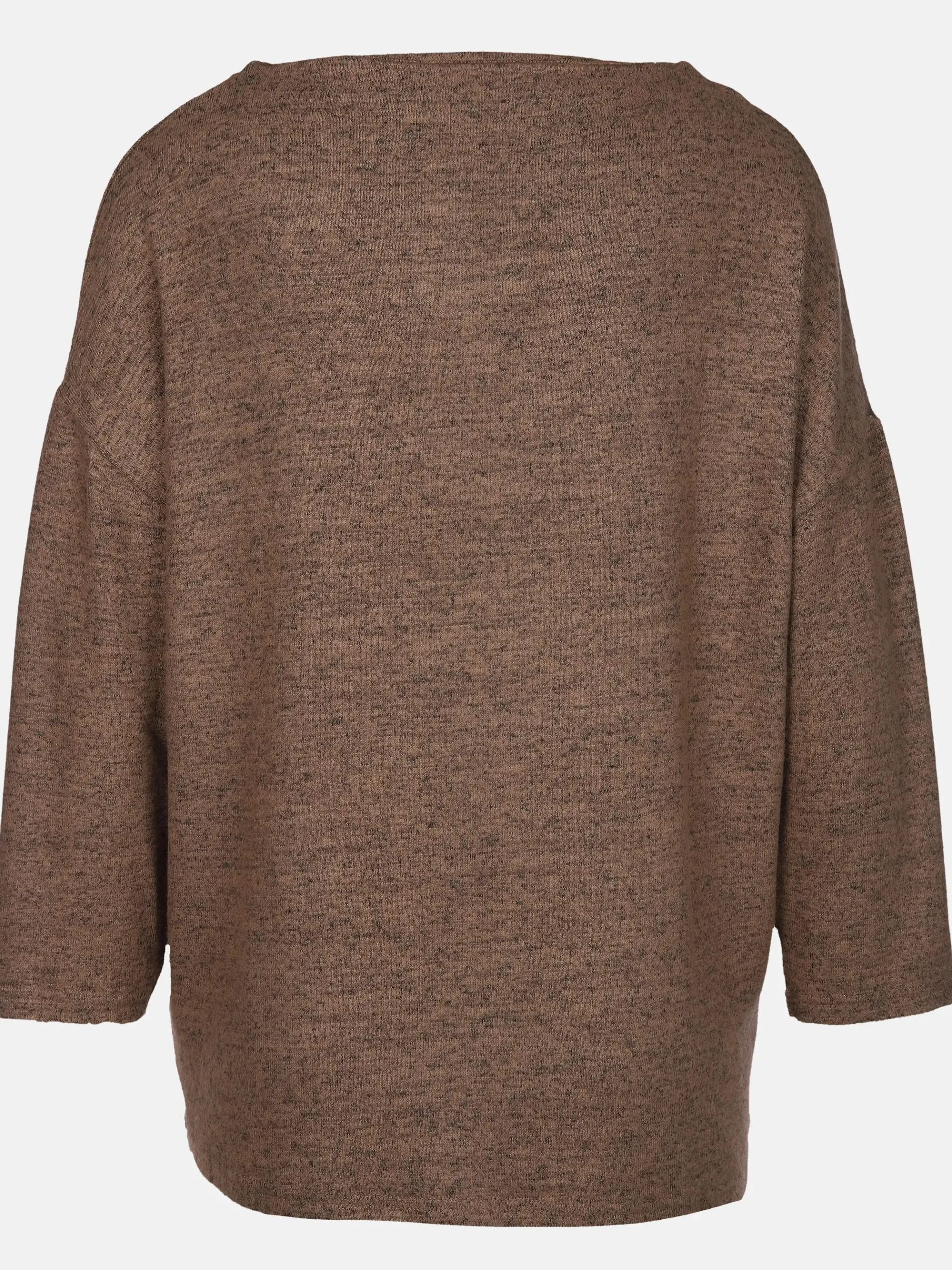 Damen Flauschshirt mit 3/4 langem Arm