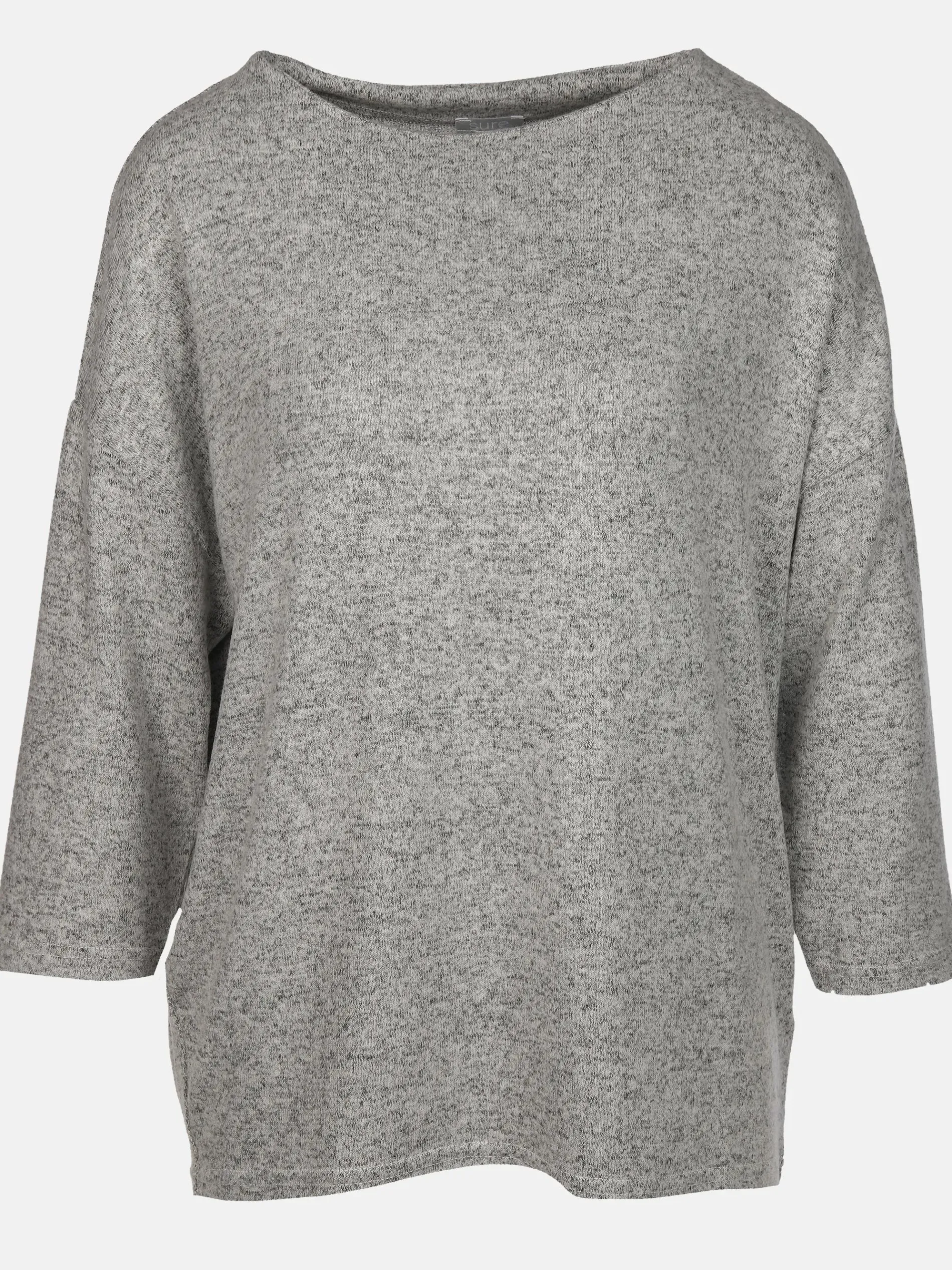 Damen Flauschshirt mit 3/4 langem Arm