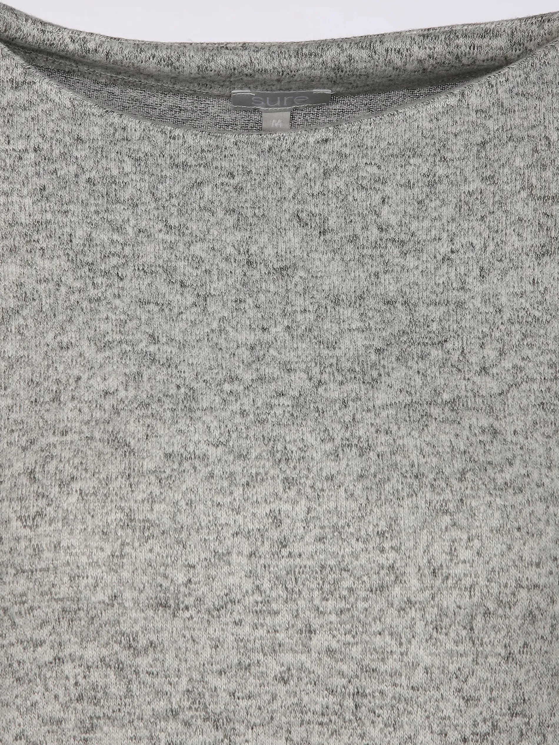 Damen Flauschshirt mit 3/4 langem Arm