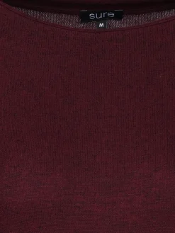 Damen Flauschshirt mit 3/4 langem Arm