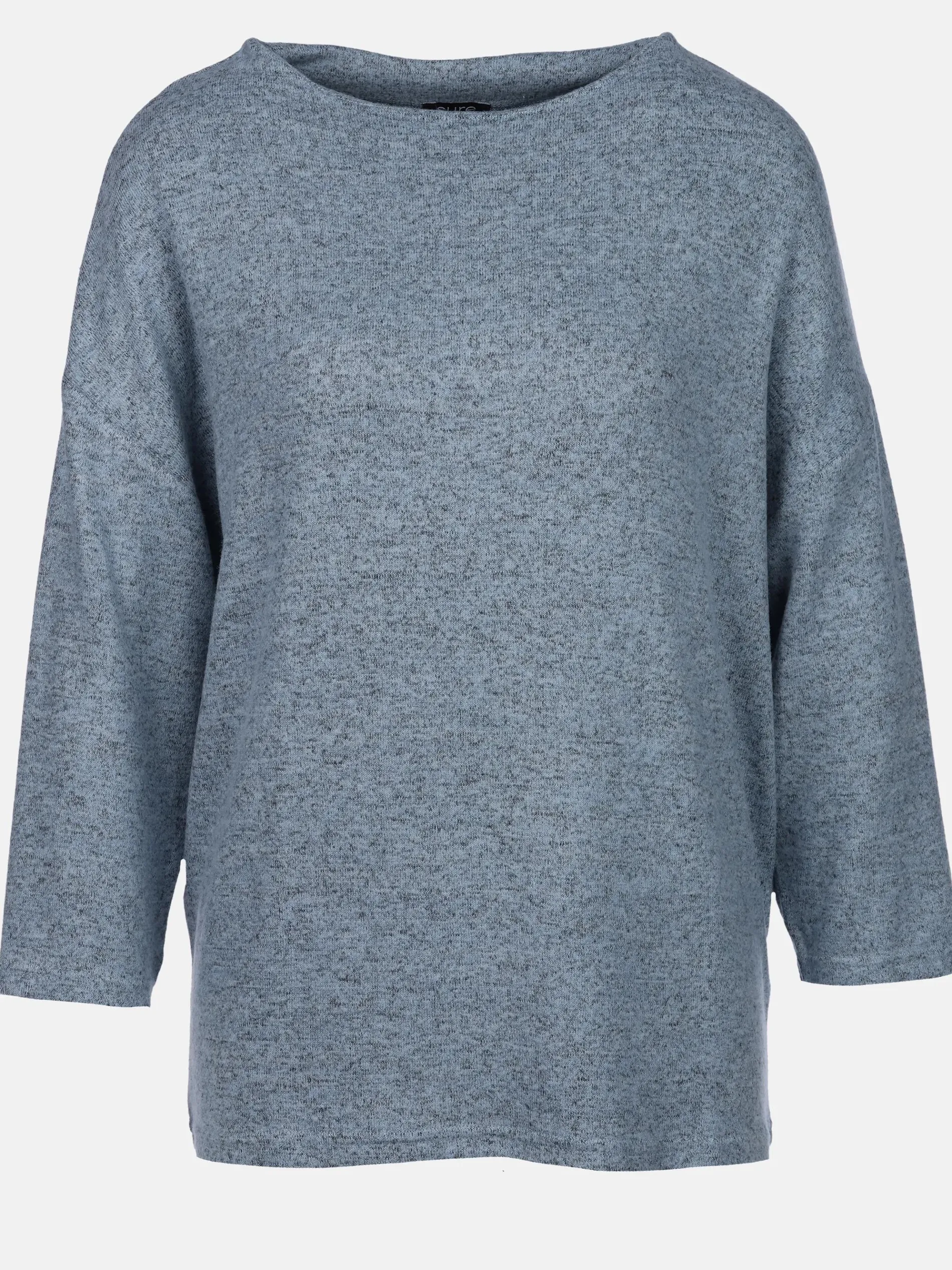 Damen Flauschshirt mit 3/4 langem Arm