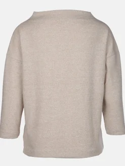 Damen Flauschshirt mit 3/4 langem Arm