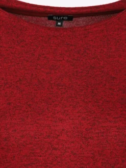 Damen Flauschshirt mit 3/4 langem Arm