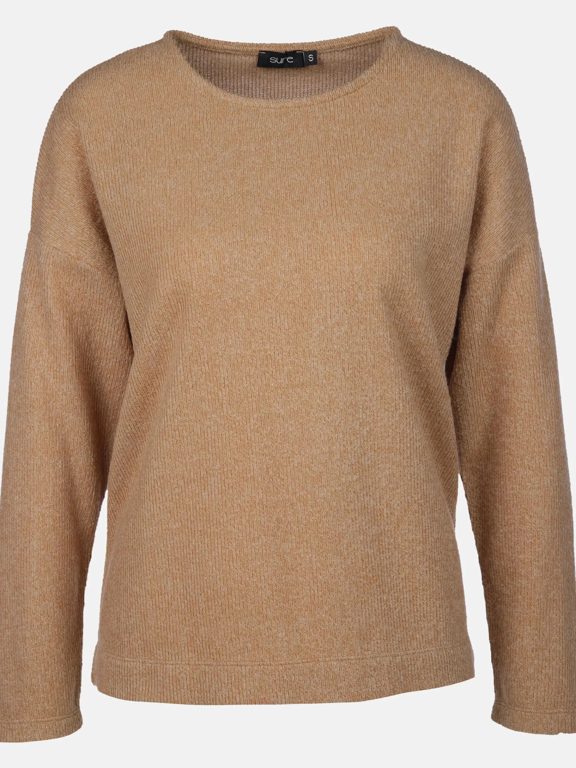 Damen Flauschshirt unifarben