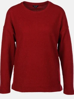 Damen Flauschshirt unifarben