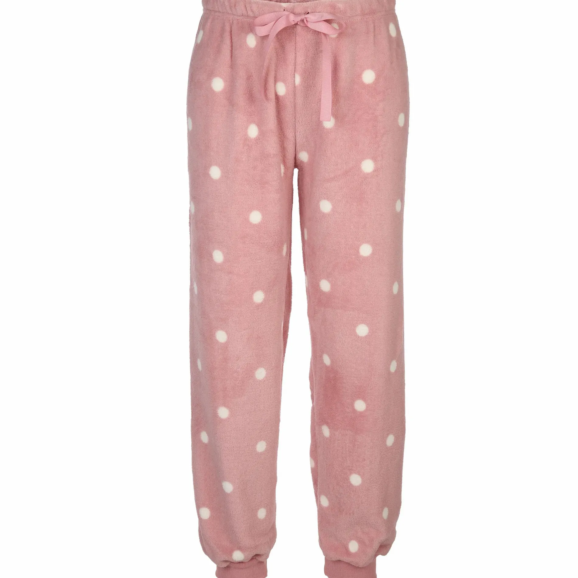 Damen Fleecehose mit Sternenprint