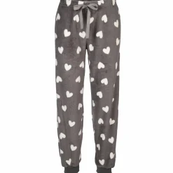 Damen Fleecehose mit Sternenprint