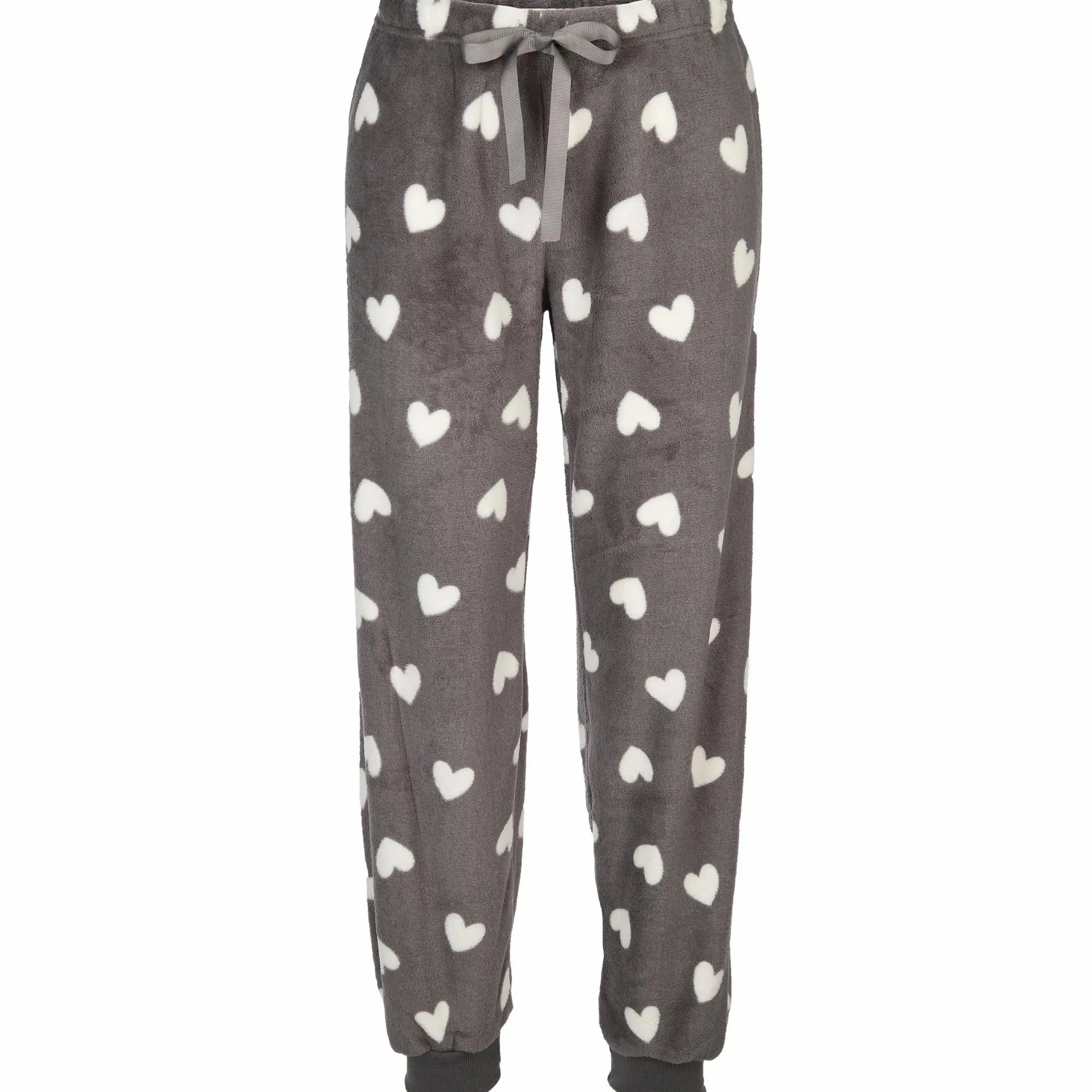 Damen Fleecehose mit Sternenprint