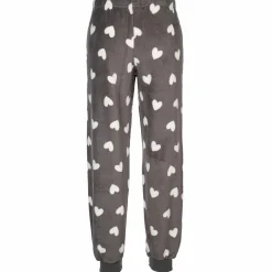 Damen Fleecehose mit Sternenprint