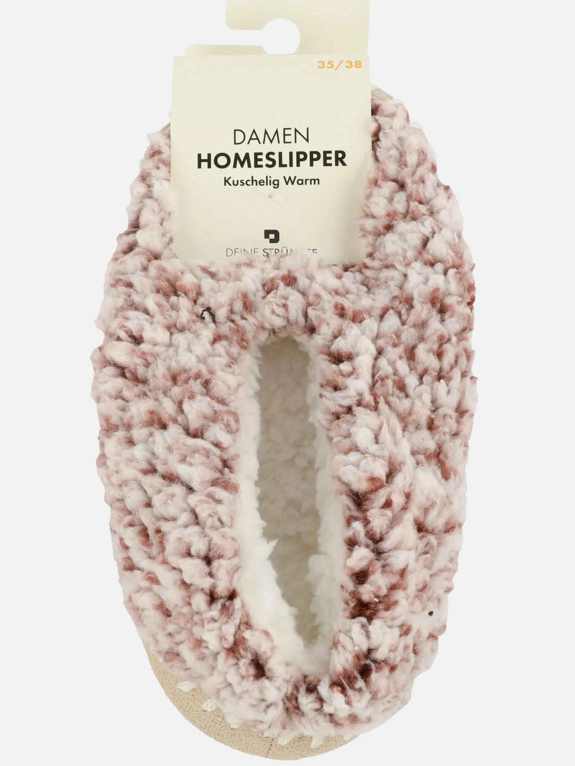 Damen Hausschuhslipper mit ABS