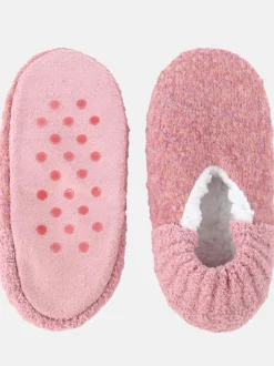 Damen Haussocken mit Teddyfutter