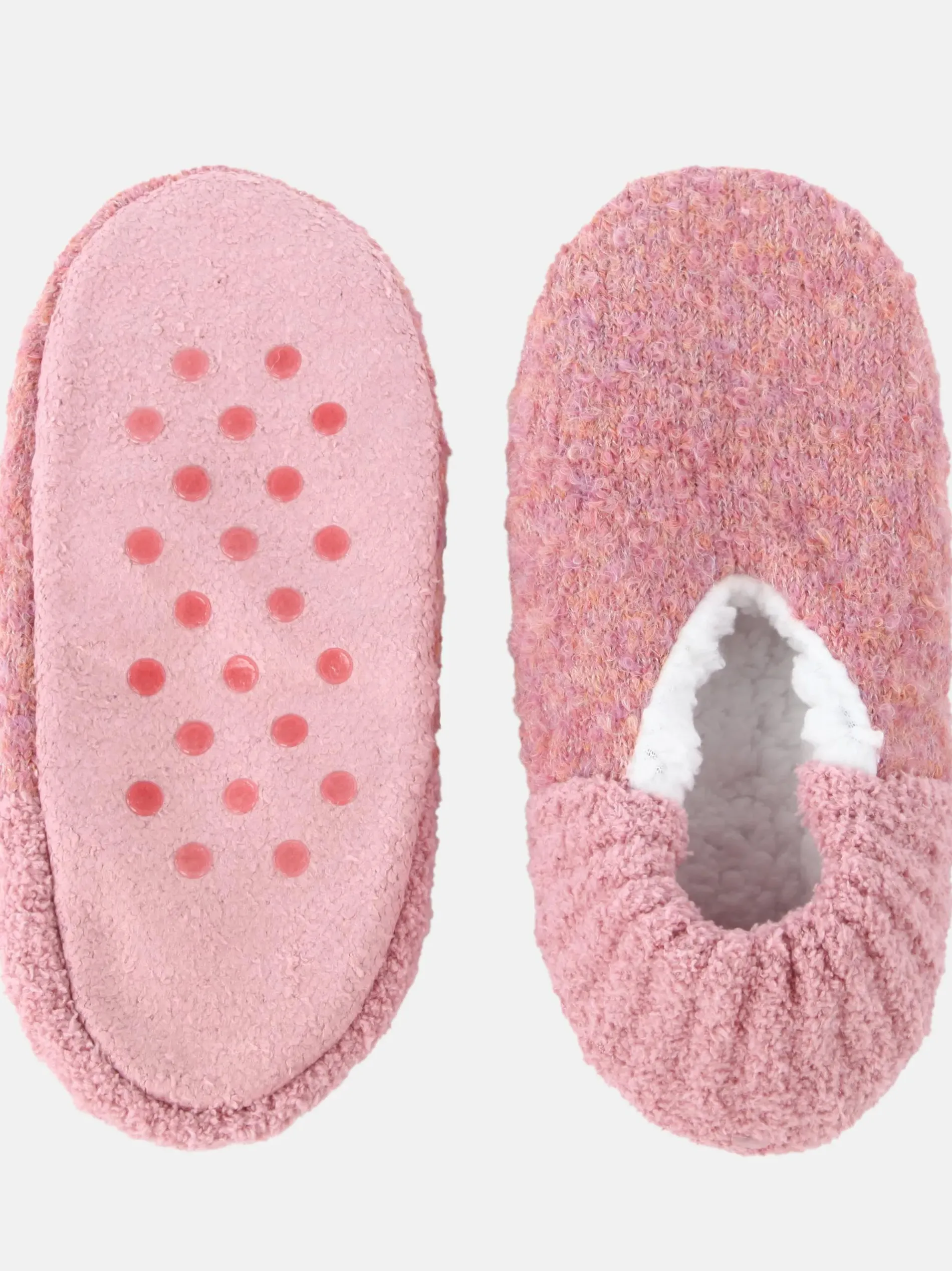 Damen Haussocken mit Teddyfutter