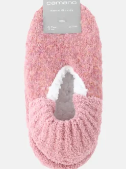 Damen Haussocken mit Teddyfutter