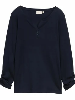 Damen Henleyshirt