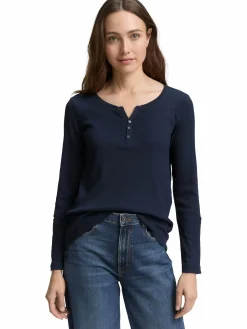 Damen Henleyshirt