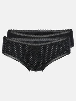 Damen Hipster Slips im 2er Pack