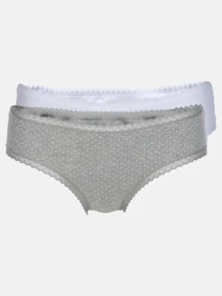 Damen Hipster Slips im 2er Pack