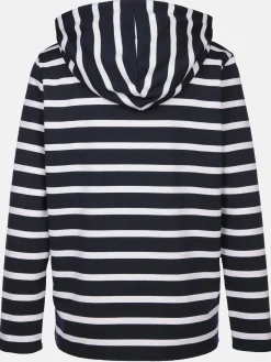 Damen Hoodie im Streifenlook