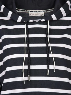 Damen Hoodie im Streifenlook