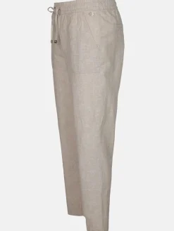 Damen Hose aus Leinenmix