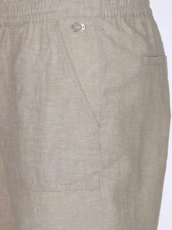 Damen Hose aus Leinenmix