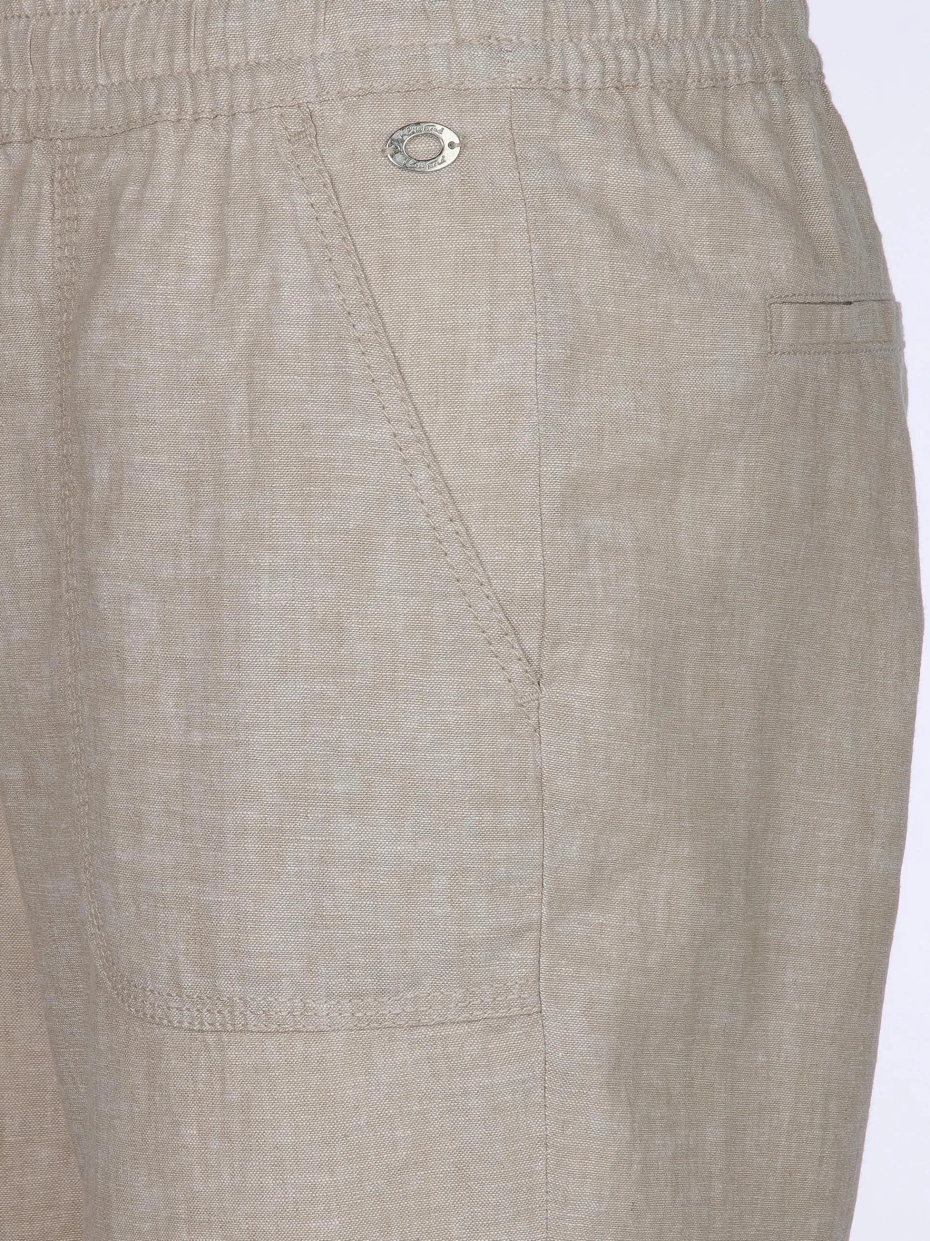 Damen Hose aus Leinenmix