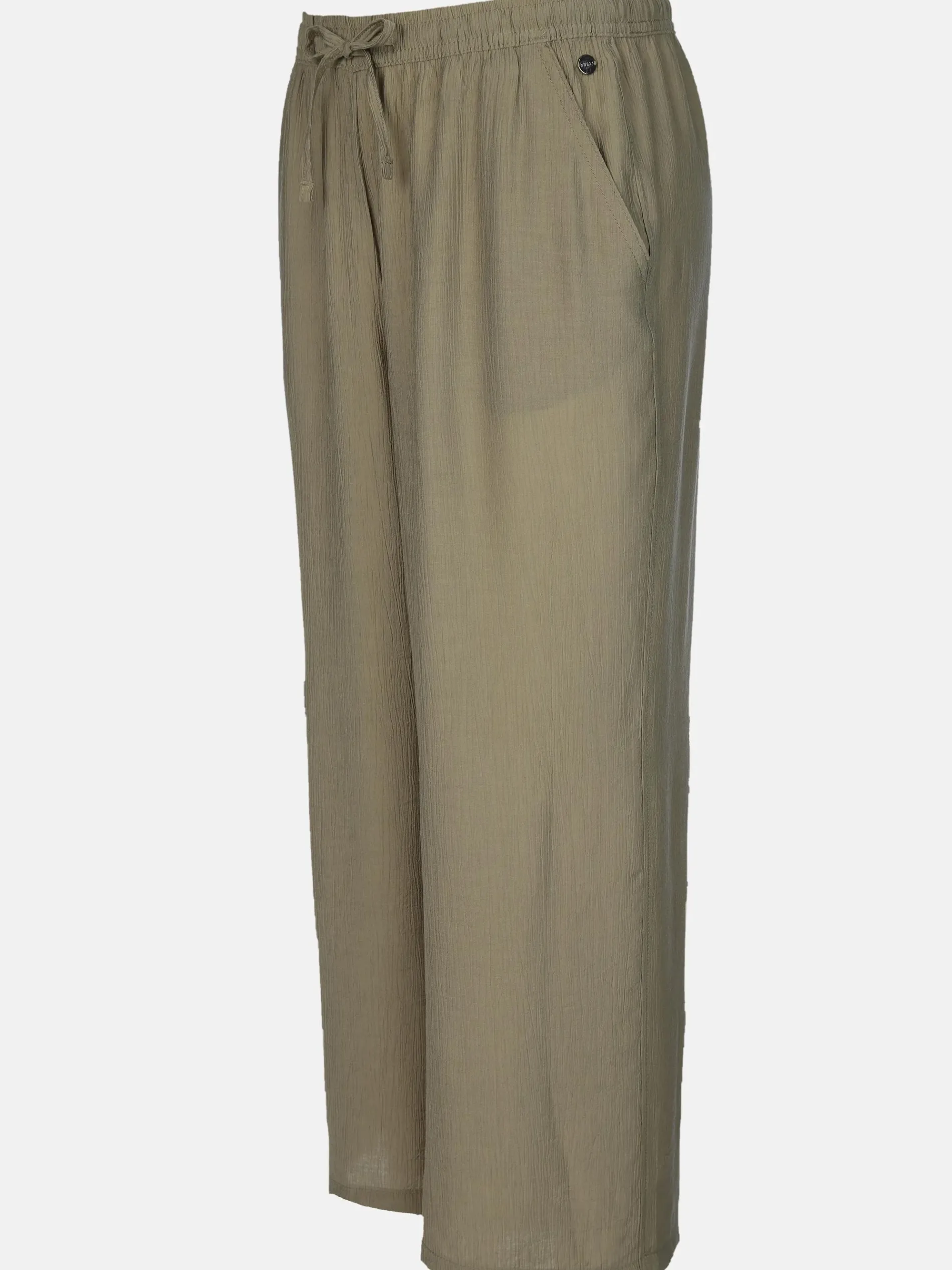 Damen Hose in Crinkle Optik