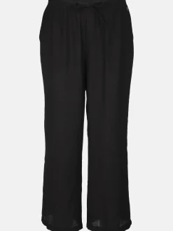 Damen Hose in Crinkle Optik