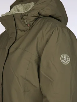 Damen Jacke mit abnehmbarer Kapuze, gefüttert