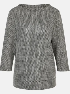 Damen Jacquard Shirt