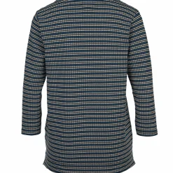 Damen Jacquard Shirt mit 3/4 Arm