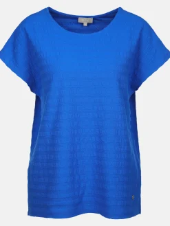 Damen Jacquard T-Shirt