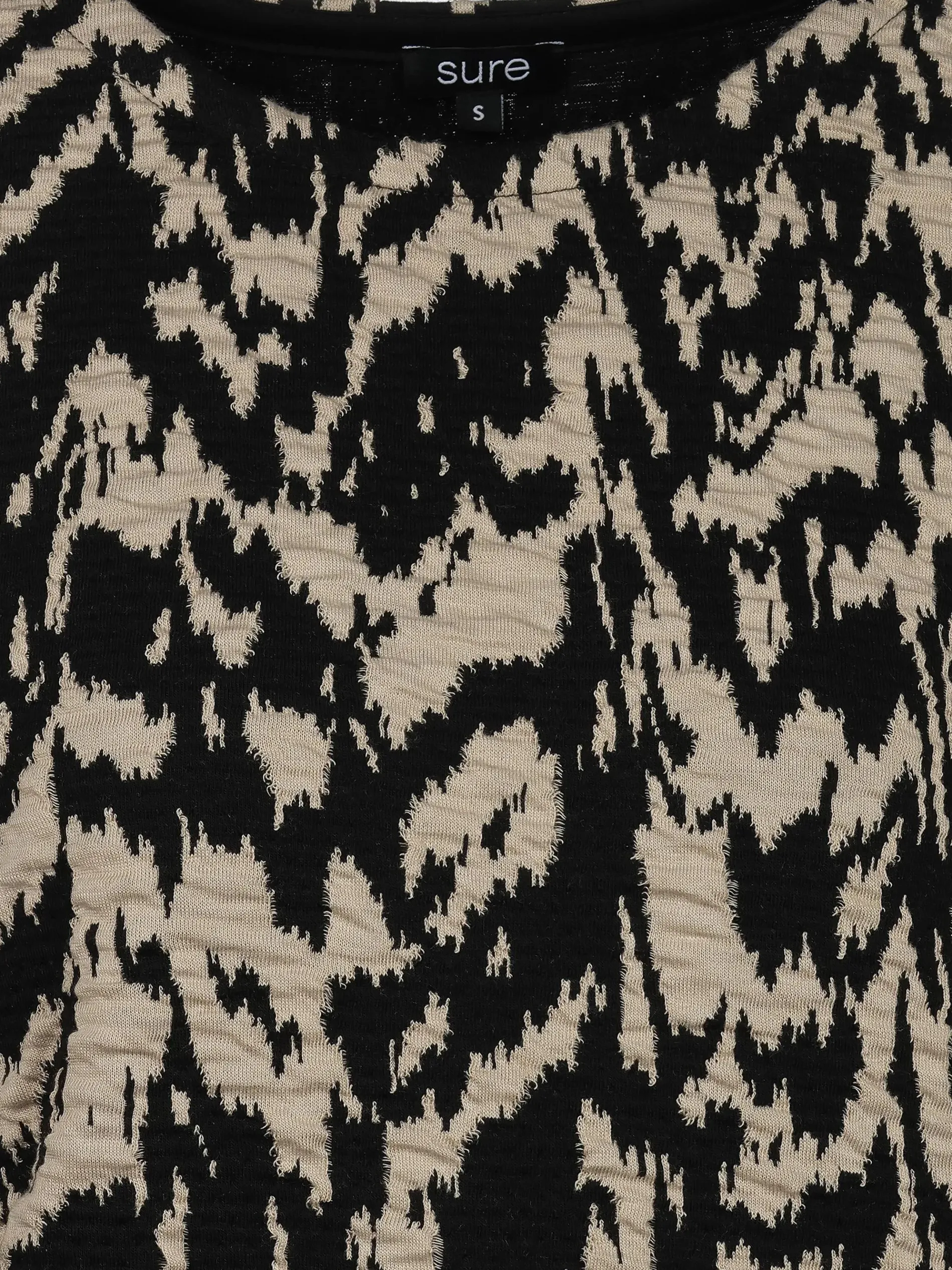 Damen Jaquard Sweatshirt