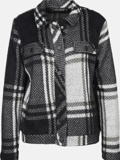 Damen Jaquard-Cardigan mit Knöpfen