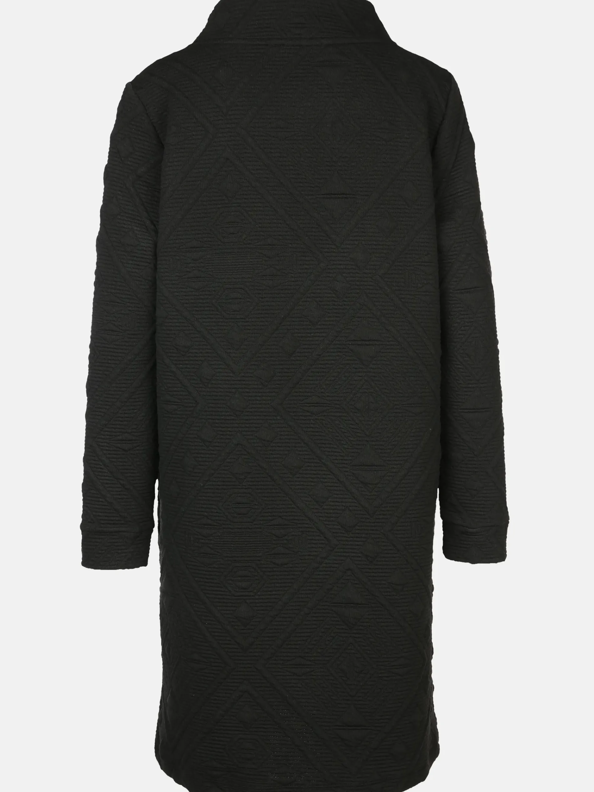 Damen Jaquardkleid mit Stehkragen