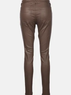 Damen Jeans mit glänzender Oberfläche