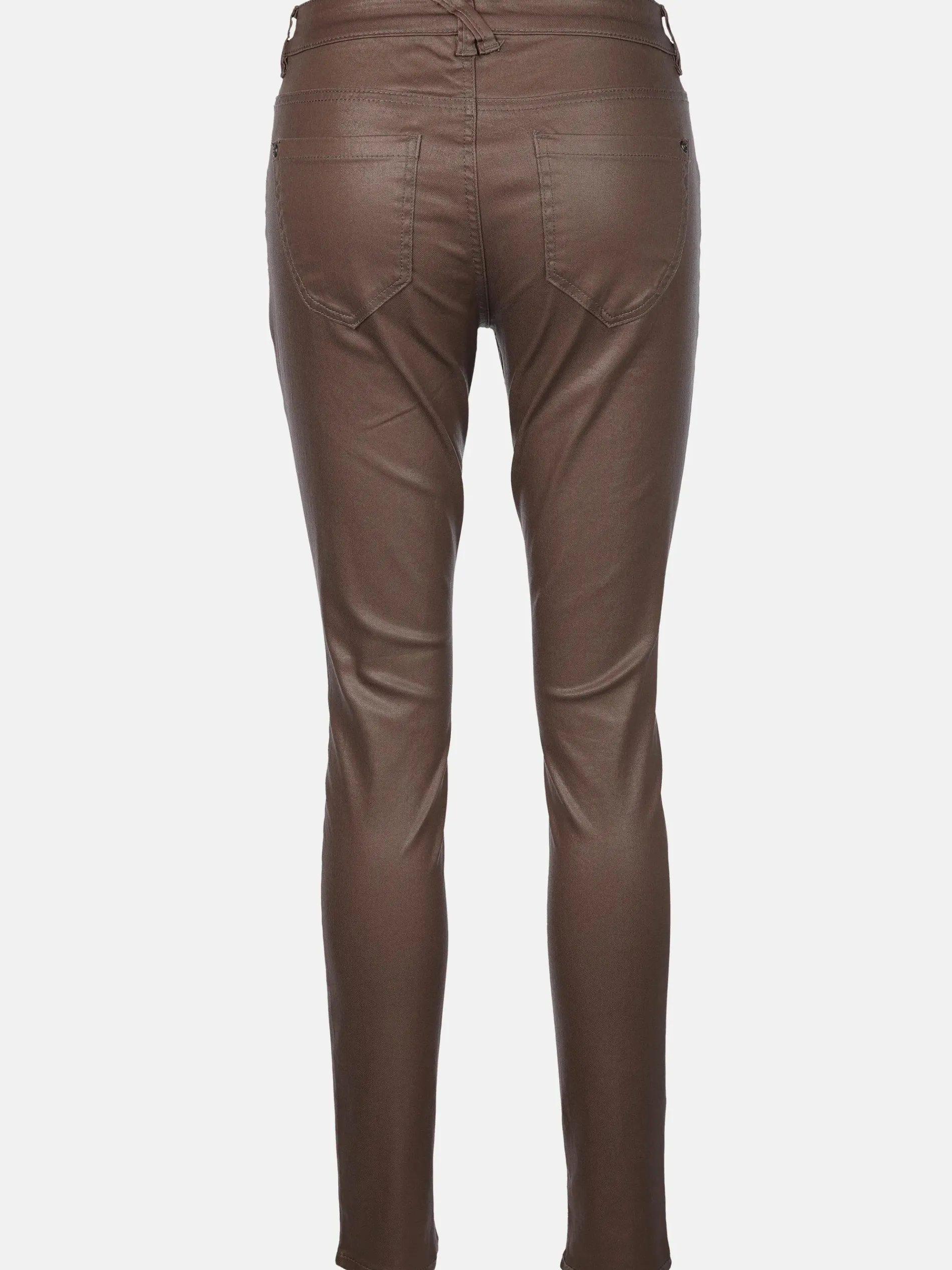 Damen Jeans mit glänzender Oberfläche