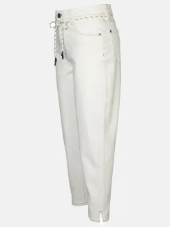 Damen Jeanshose mit Kordelband