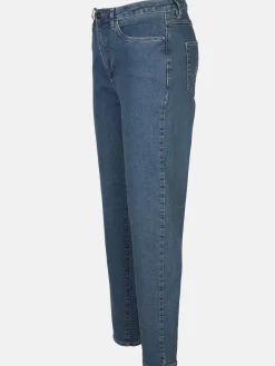 Damen Jeanshose im Tapered Fit
