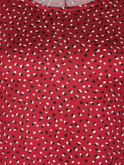 Damen Jerseykleid mit Alloverprint