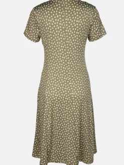 Damen Jerseykleid mit Alloverprint