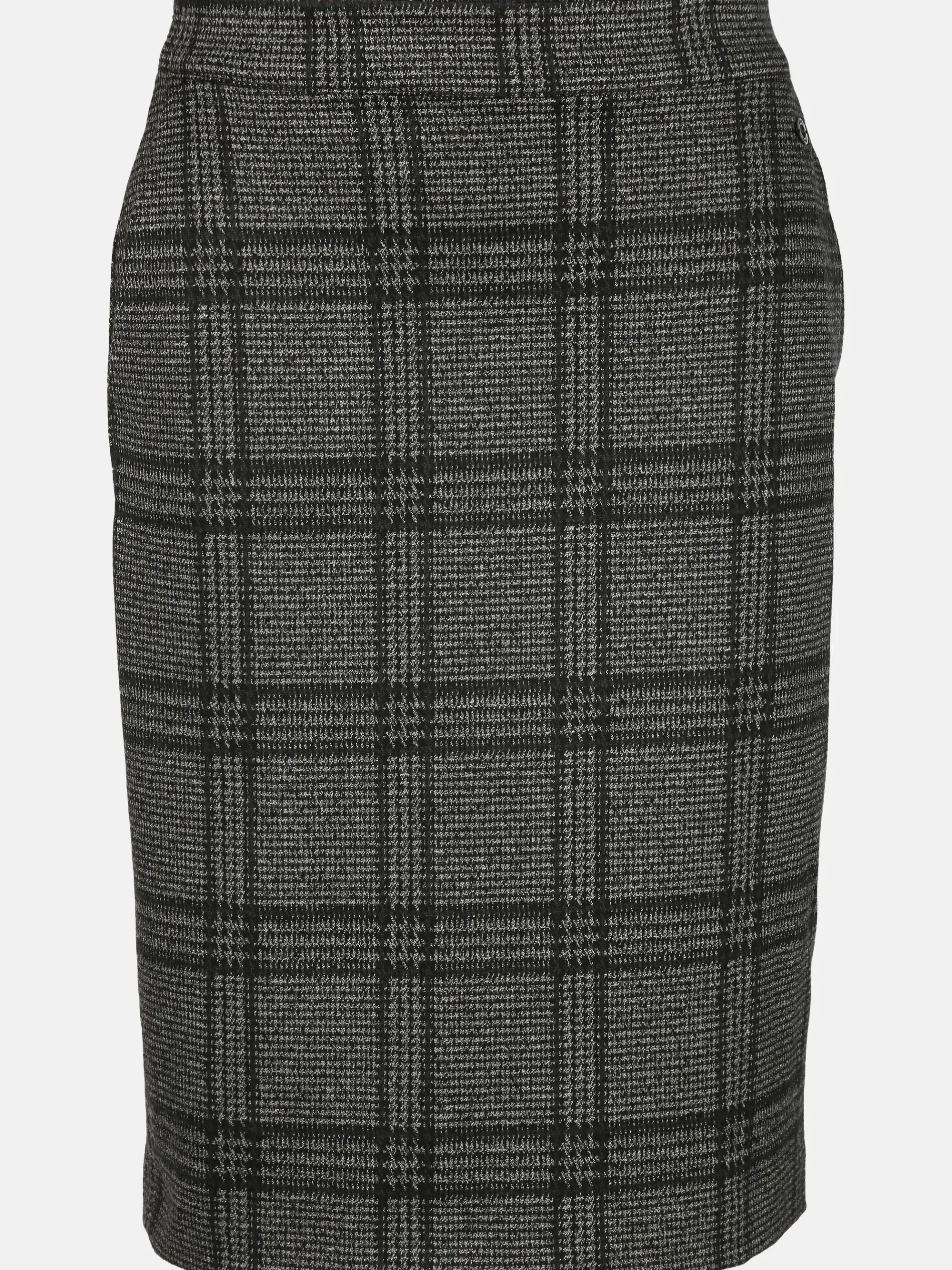 Damen Jerseyrock im Karodessin