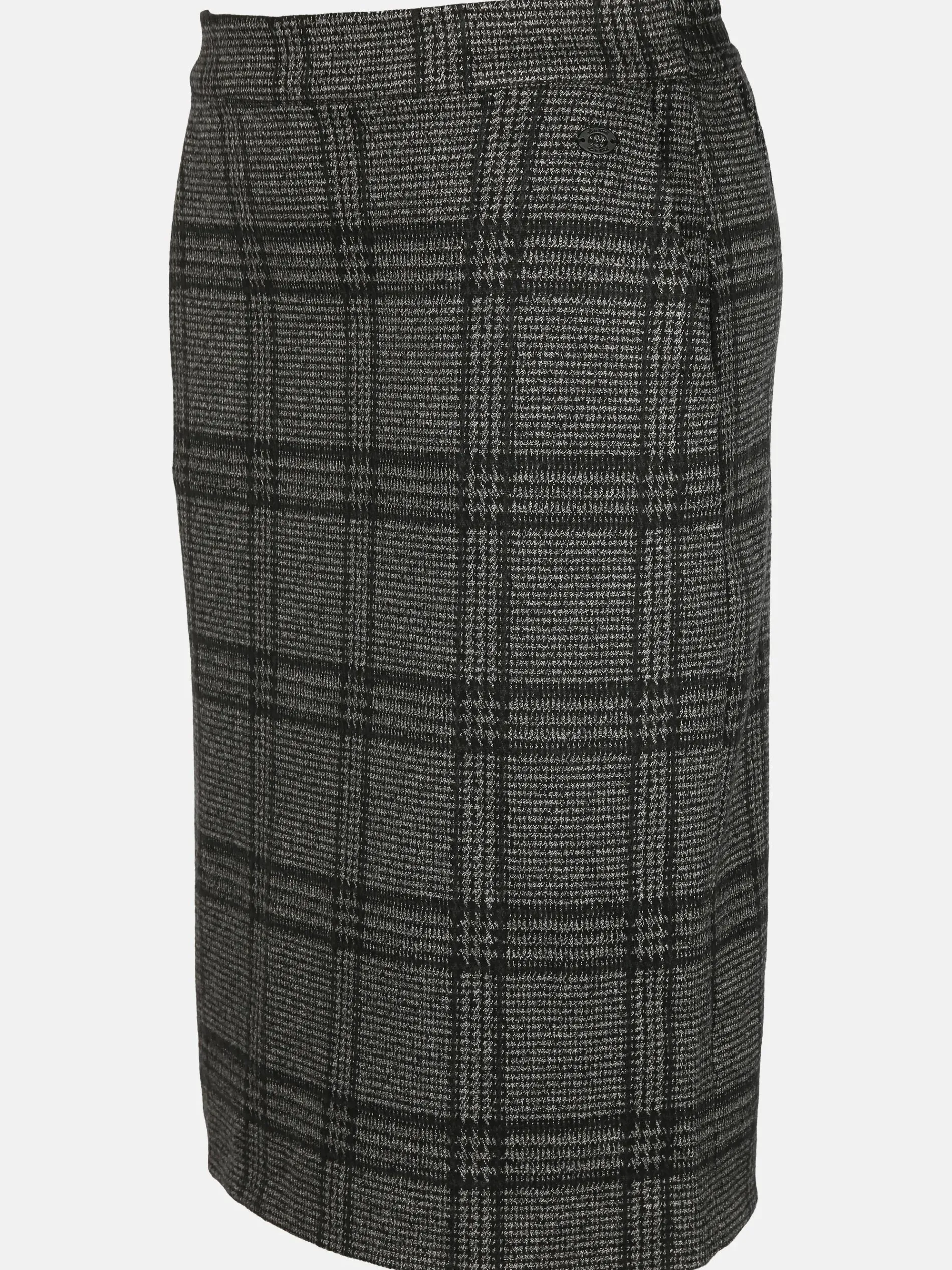 Damen Jerseyrock im Karodessin