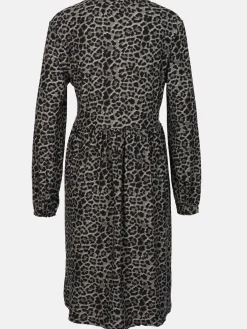 Damen Kleid im Leoprint