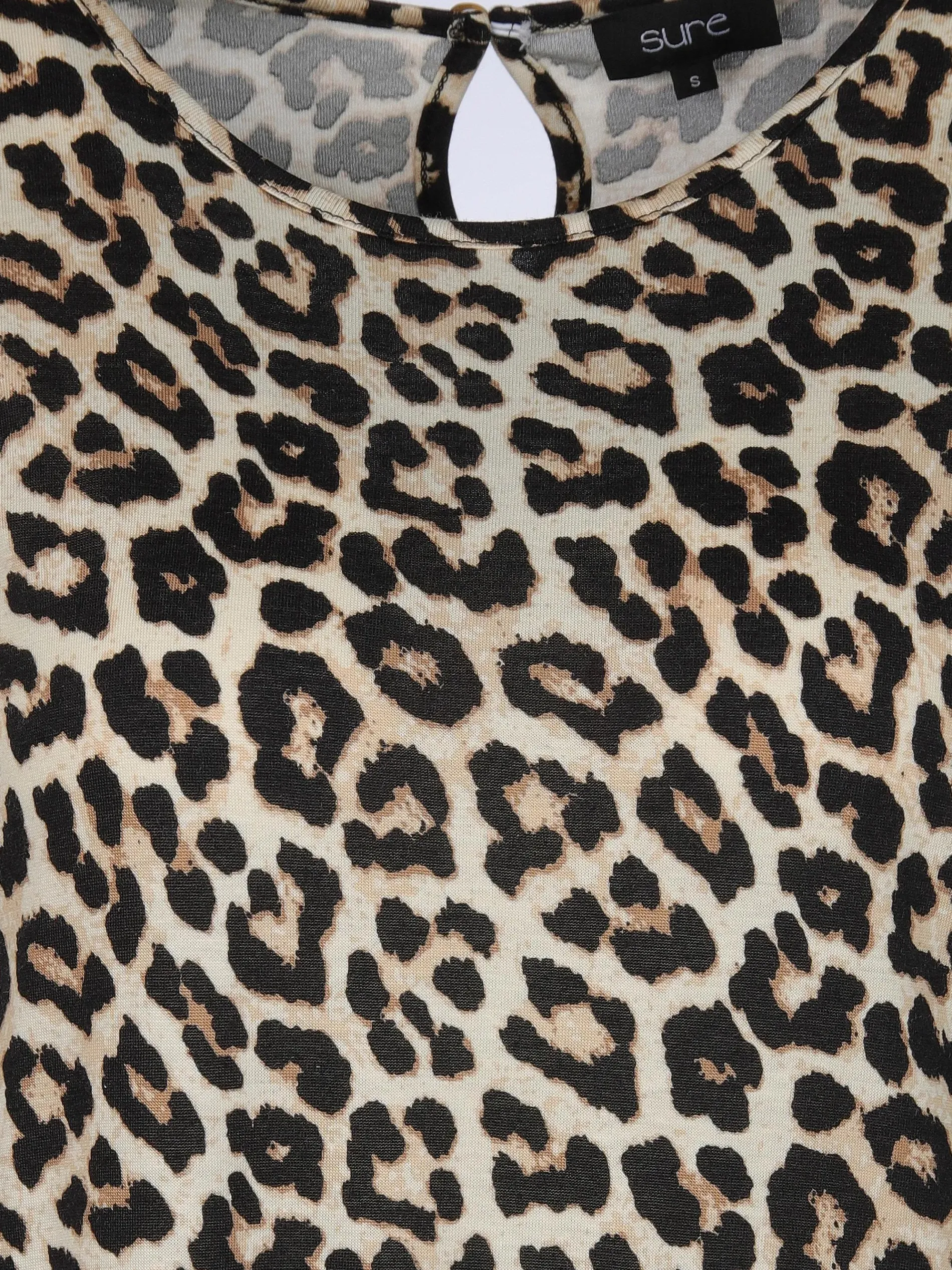 Damen Kleid mit Alloverprint