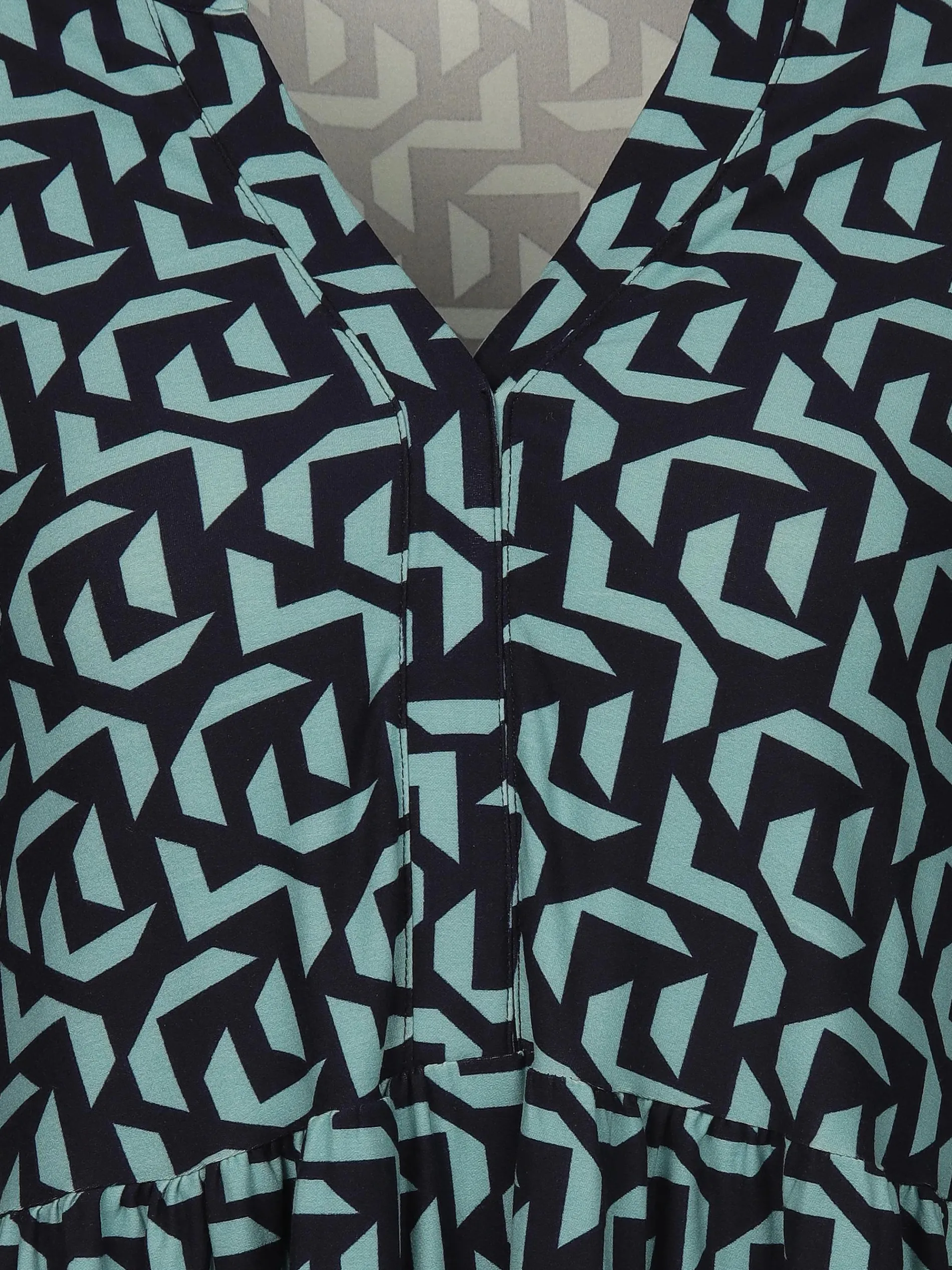 Damen Kleid mit Alloverprint